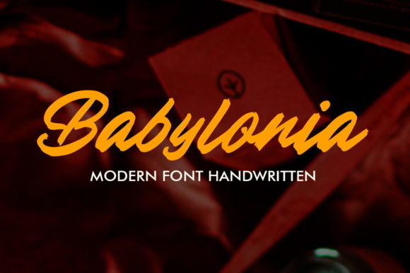 Babylonia: A Handwritten Font for Thoughtful Editorial Design