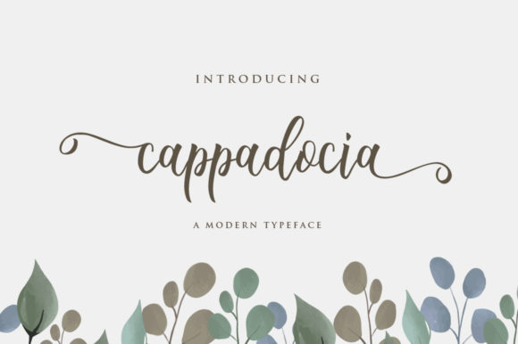 Cappadocia Font for a Polished Brand Look