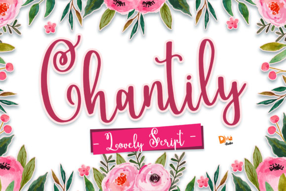 Chantily Font for Eye-Catching Design Projects