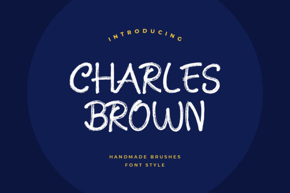 Charles Brown: A Playful Script Font for Editorial Design