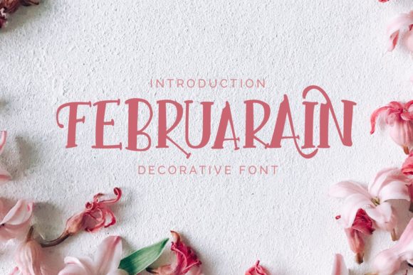 Februarain: A Script Font That Elevates Brand Identity