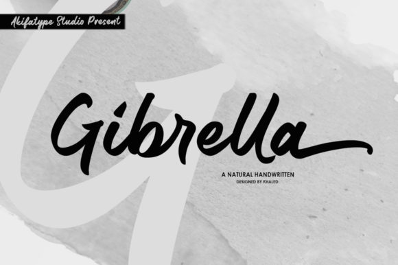 Gibrella: A Handwritten Font That Elevates Your Editorial Design