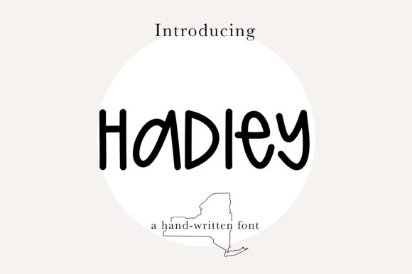 Hadley: A Handwritten Font with Editorial Charm