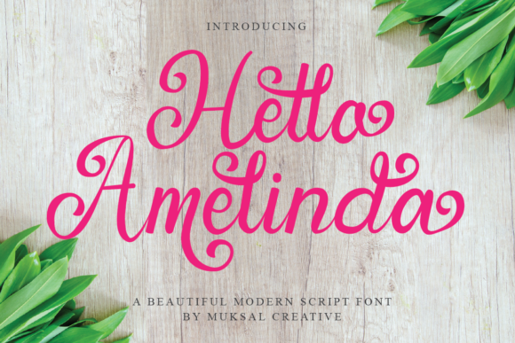 Hello Amelinda: A Handwritten Font with Timeless Charm