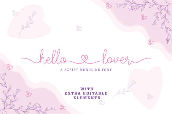 Hello Lover Font Review for Editorial Design