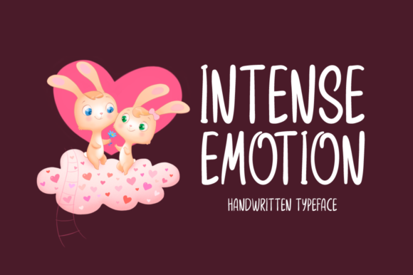Intense Emotion Font for Engaging Visuals