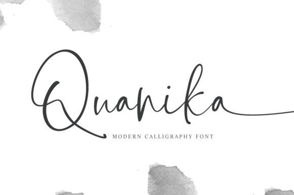 Quanika: A Timeless Handwritten Font for Your Brand