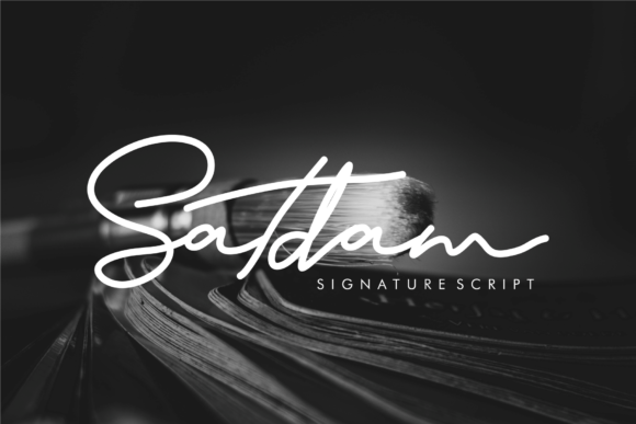 Satdam: A Handwritten Font That Elevates Editorial Design