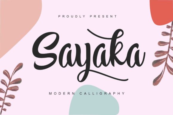 Sayaka Font for Professional Branding