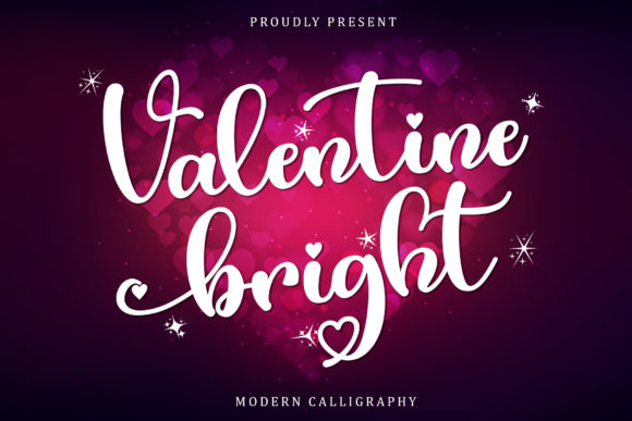 Valentine Bright: A Modern Script Font for Campaign Creativity