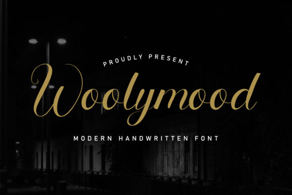 Woolymood: A Refined Handwritten Font for Your Brand